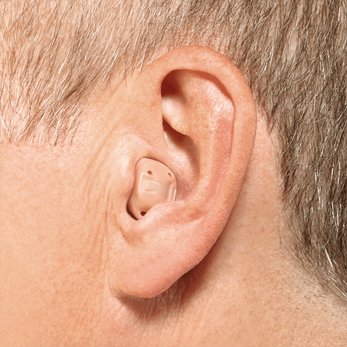 canal hearing test ear aid itc